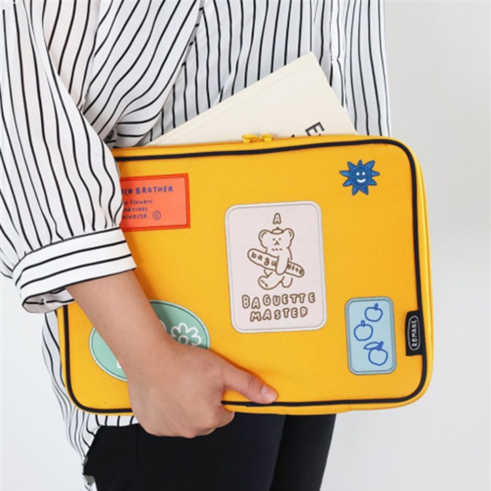 딜리고 브런치브라더 콜라주 11인치 태블릿 파우치 간편한 실용적인파우치 모던파우치, 1개 19,600원