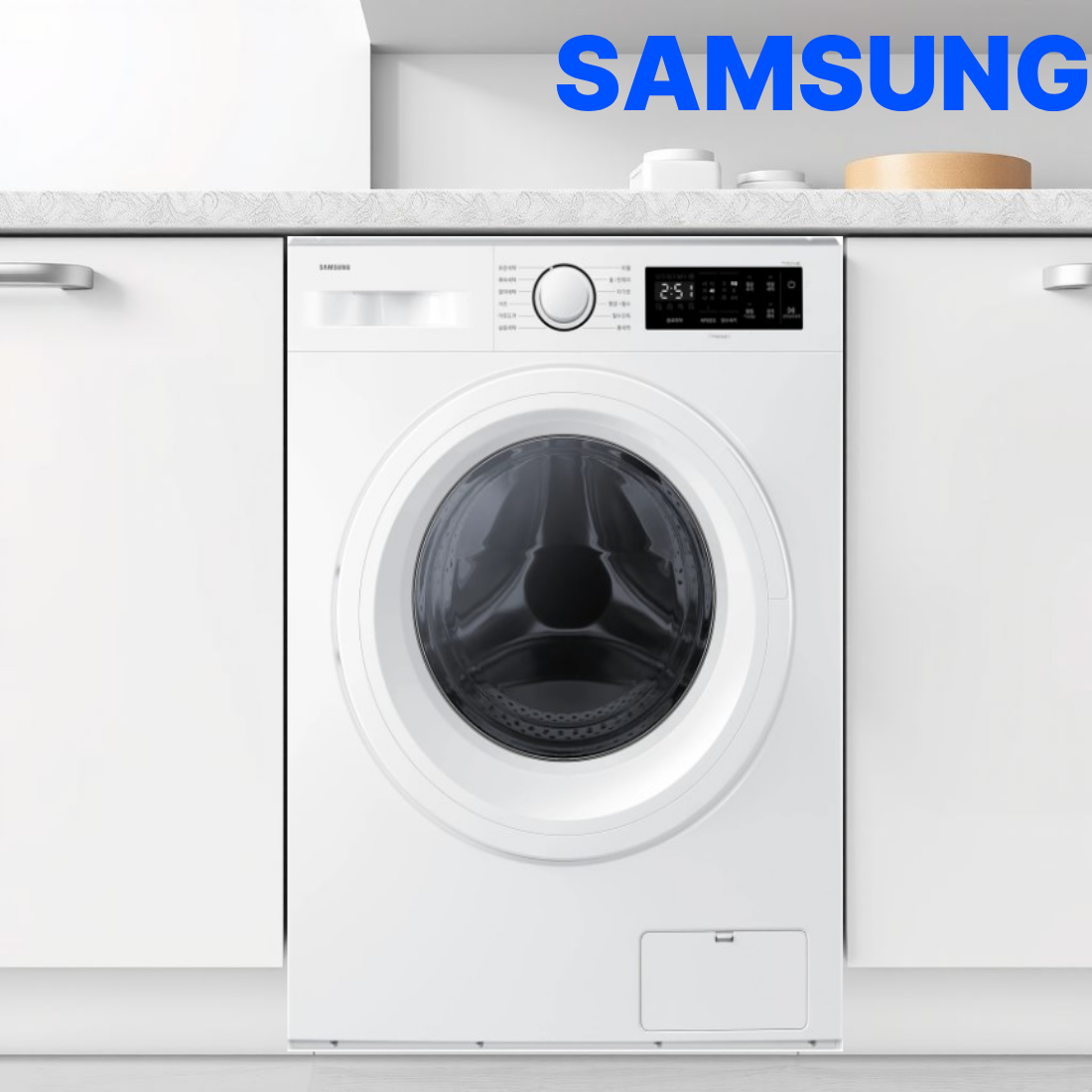 삼성 드럼 세탁기 WF40F09N0Y 9Kg 빌트인 세탁전용 2025년 신제품 화이트 새제품 470,000원