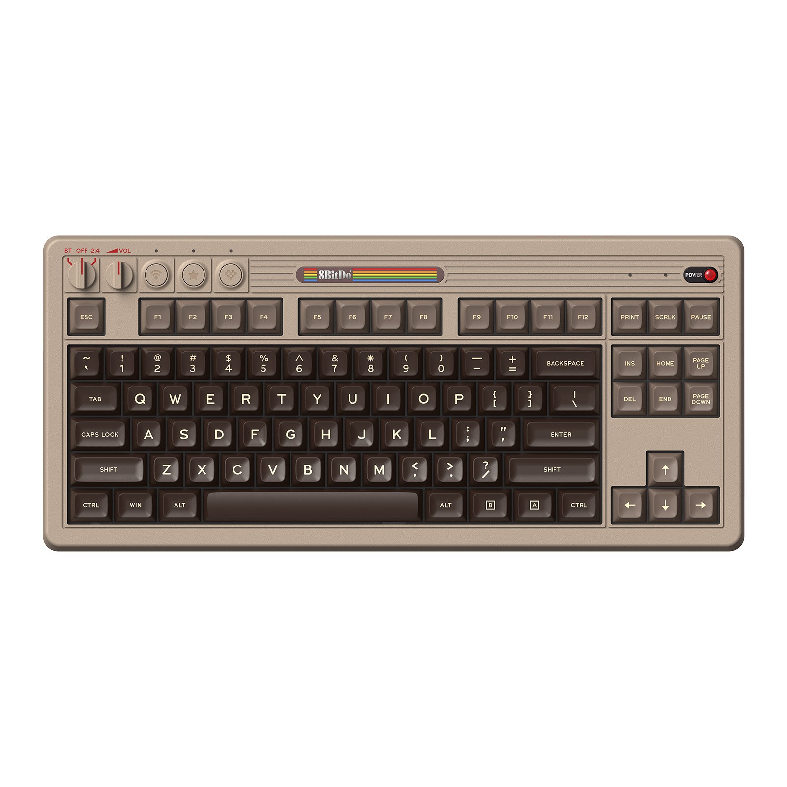 국내정발 8BitDo 레트로 키보드 Retro Mechanical Keyboard [M,N,C64,F] 139,000원