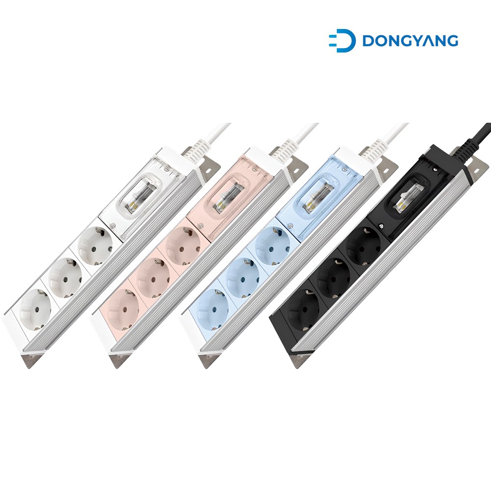 철벽 고용량 멀티탭 누전차단 3구 1.5m 화이트 4000W 과부하 과전류차단 콘센트 플러그 36,550원