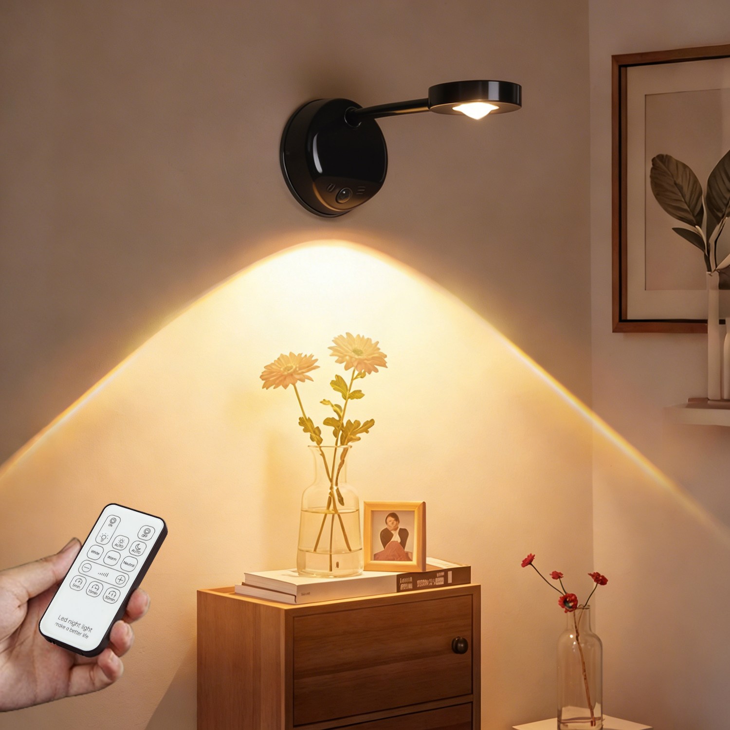 오이키 센서등 스팟 조명 무선 무타공 LED등 리모컨포함 대용량 배터리 현관등 32,900원