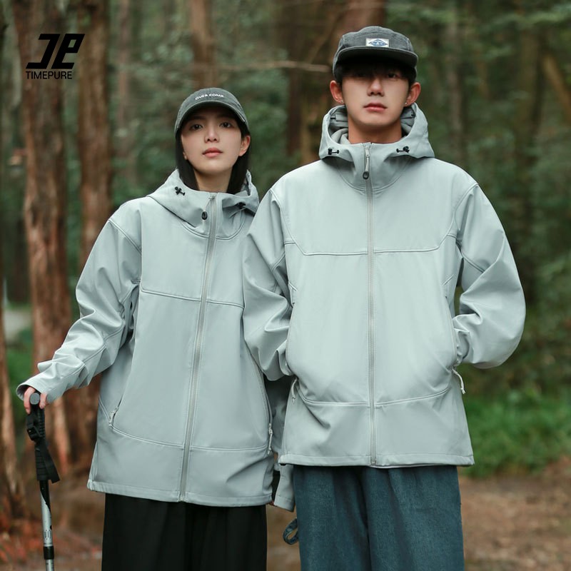 프리미엄 남녀공용 아웃도어 재킷 등산용 방수 방풍 방한복 오버핏 가을 겨울 발열 바람막이 35,800원