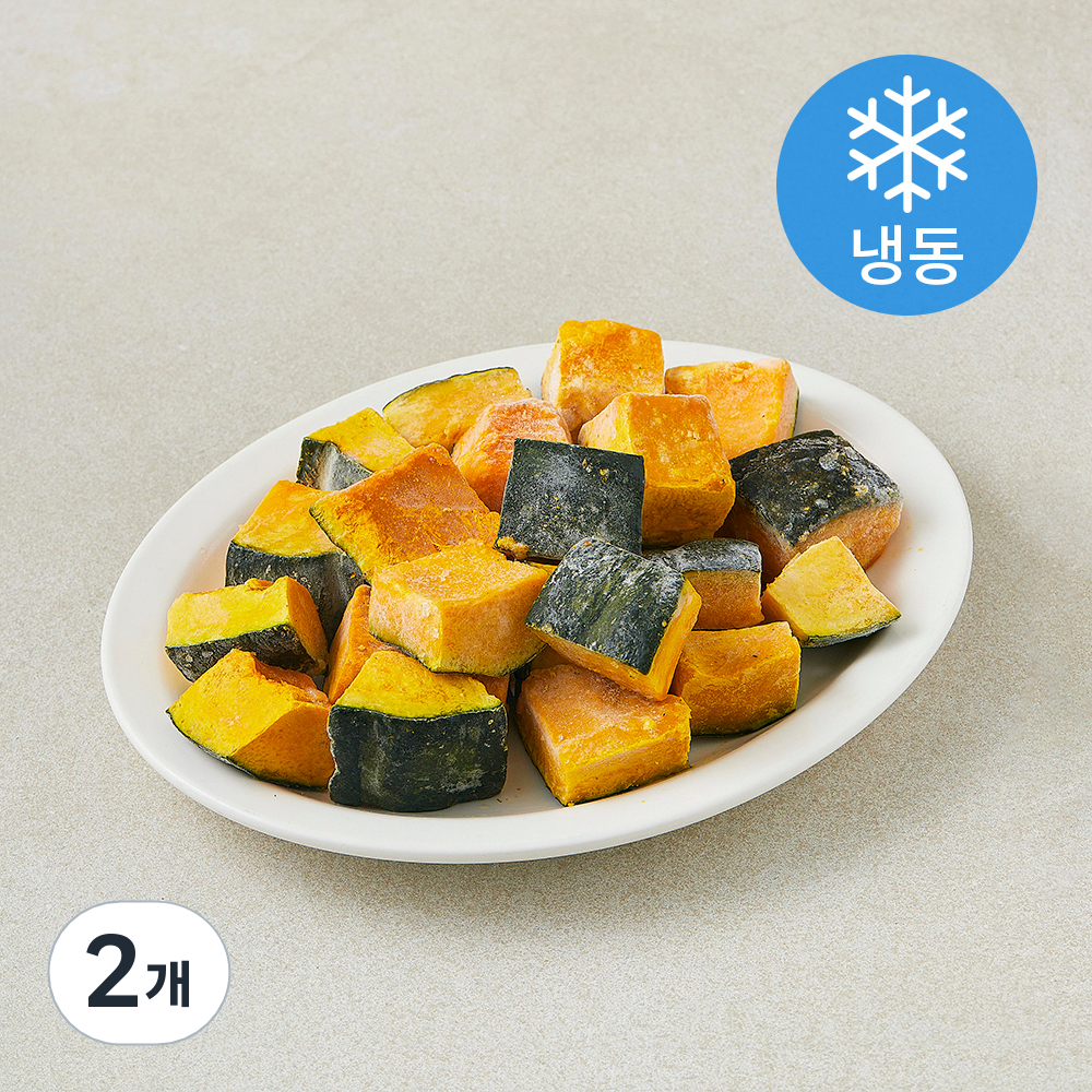 [로켓프레시] 프로즌프레시 제주 자연이 정성껏 키워 구운 단호박 (냉동), 2개, 700g 30,840원