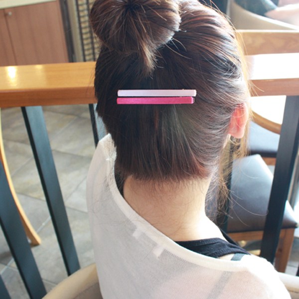 레인걸 심플라인 옆집게핀 앞머리 헤어핀 900원
