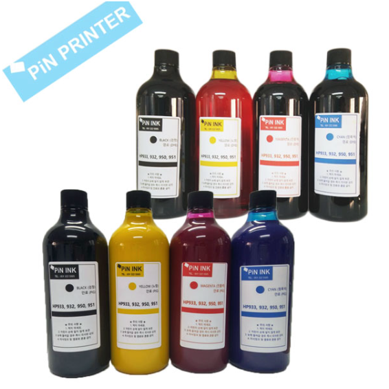 핀잉크 HP 무한잉크, 1.대용량염료검정, 1개, 1개 7,800원