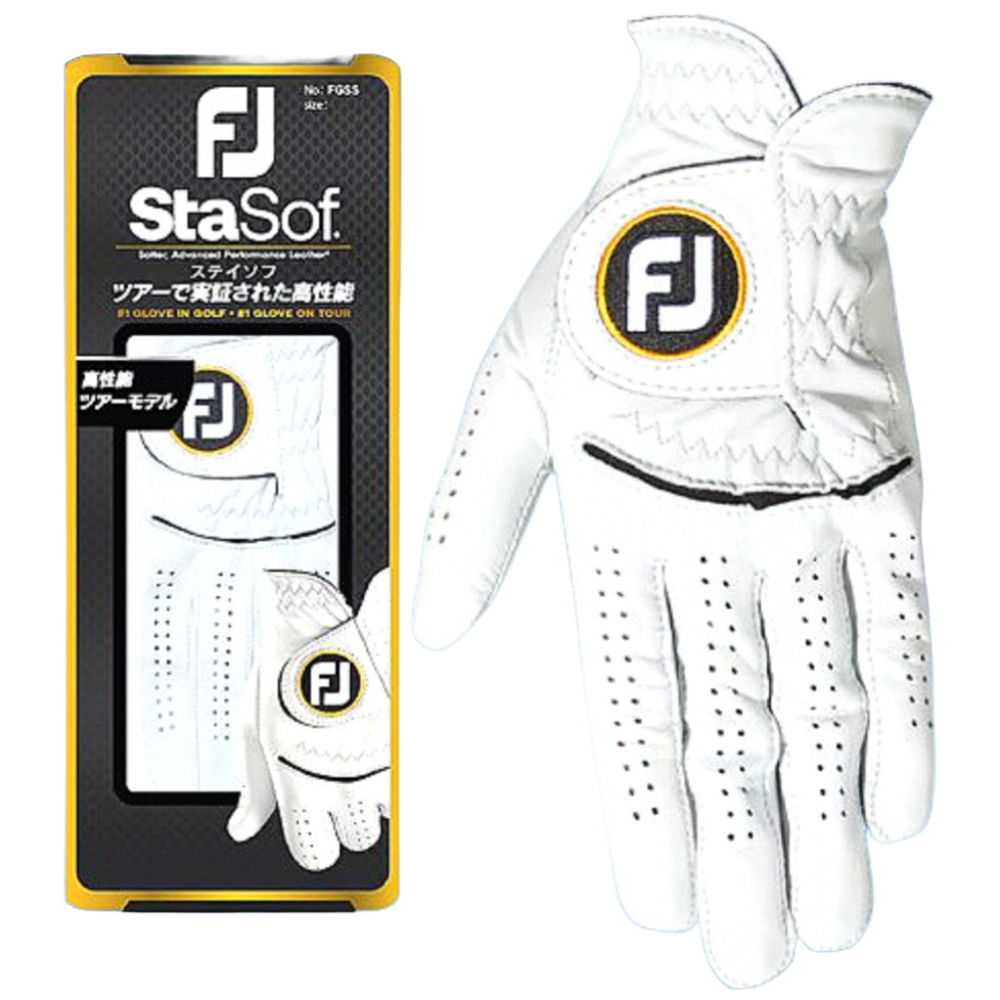 풋조이 재팬 최신 정품 최고급 천연 양피골프장갑, 화이트, 1개 42,800원