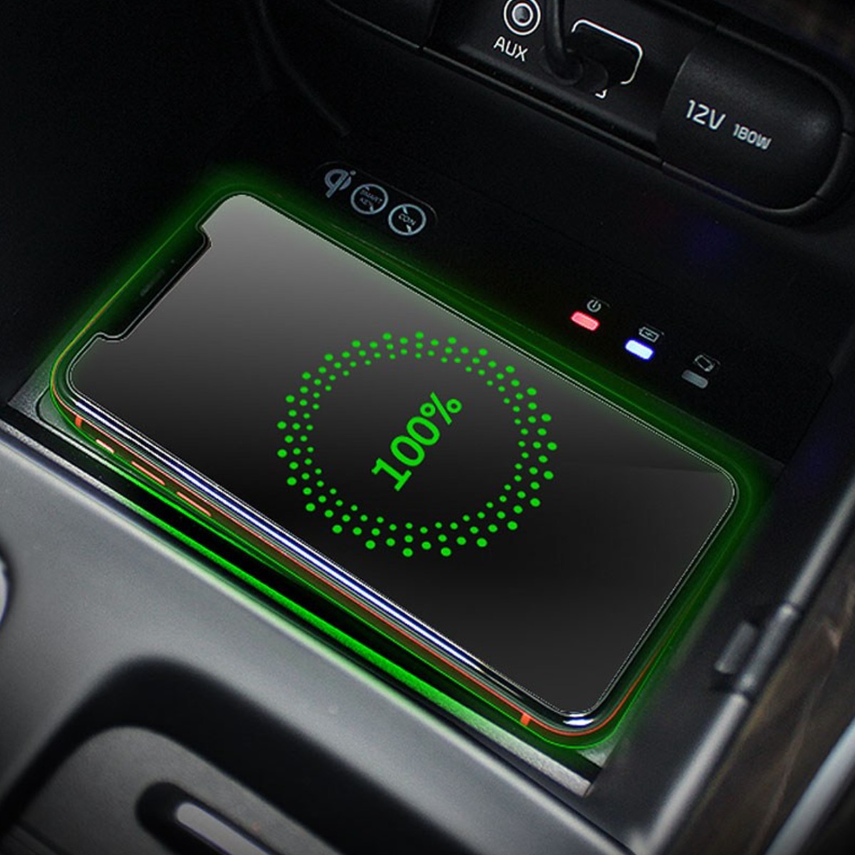 GMZ 순정매립형 퀵차져 고속 무선충전패드 최고급형 차량충전기 80,000원