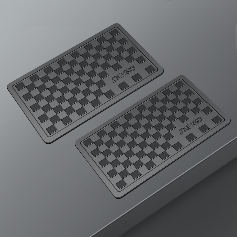 체크 무늬 자동차 논슬립 미끄럼 방지 패드 + 잠자는 고양이 액세서리 10,000원