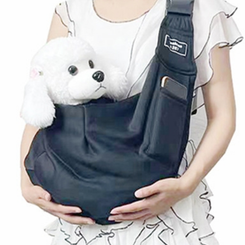 PSMK 강아지 슬링백 포대기 앞가방, 1개, 네이비 32,500원