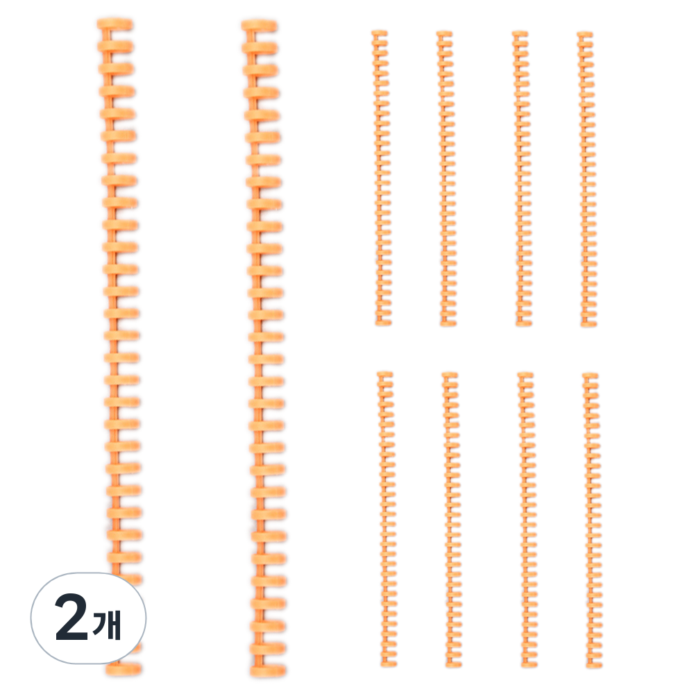 코히모 30공 바인더 파일 라운드형 루즈링 10개입 4W101, 오렌지, 2개 13,300원