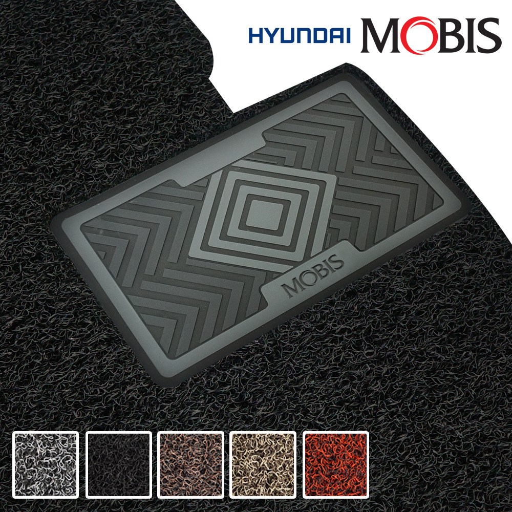현대모비스 23mm 확장형 자동차 코일매트 G80 G70 G90 GV60 GV70 GV80전용 차량용 카매트 68,900원