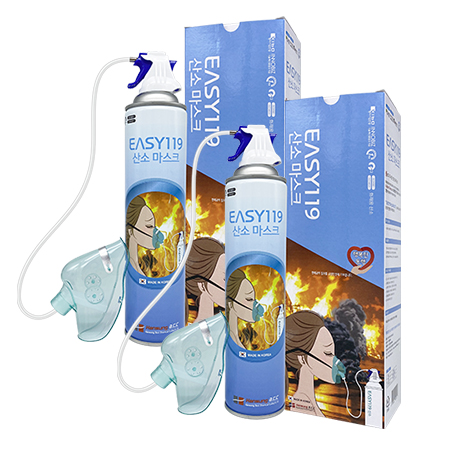 이지119 화재용 산소마스크 816ml 24,000원
