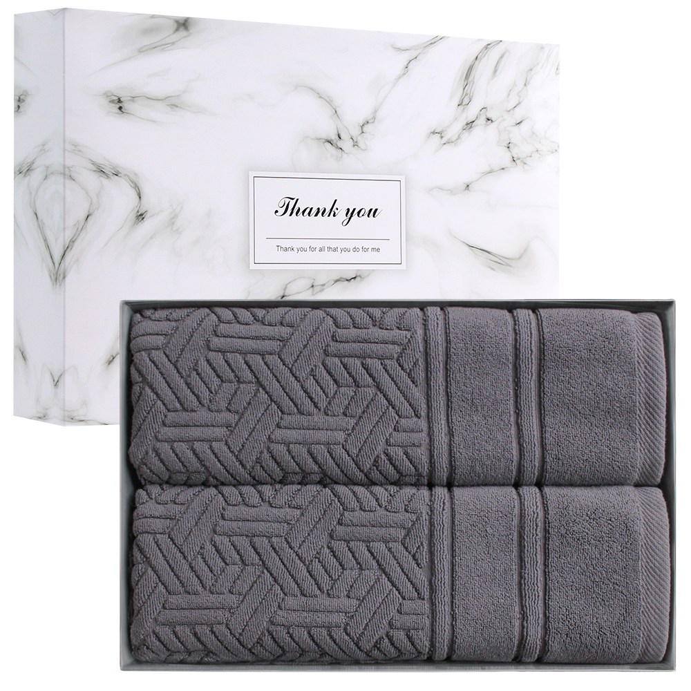 어메니티타올 어반 타월 주방매트 2P 선물세트 면 부엌 현관 발매트, 다크그레이 37,500원