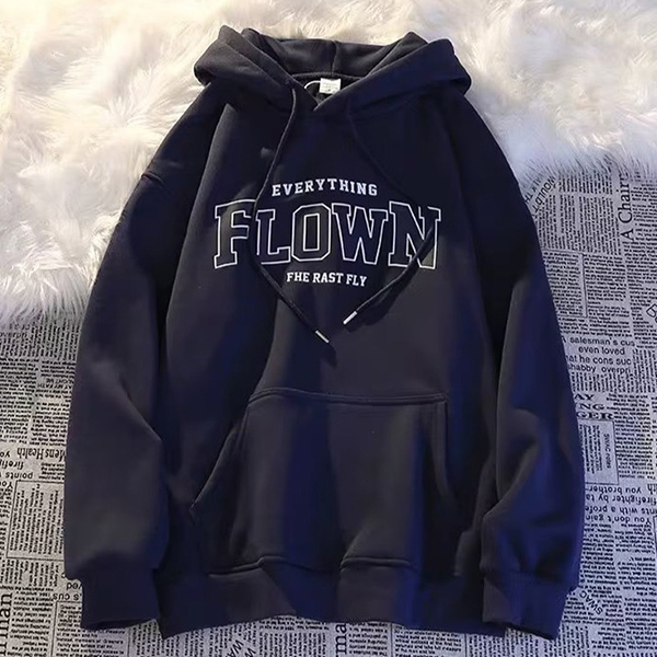 엘쏘 남녀공용 플로운 박시핏 레터링 포켓 후드티 21,560원