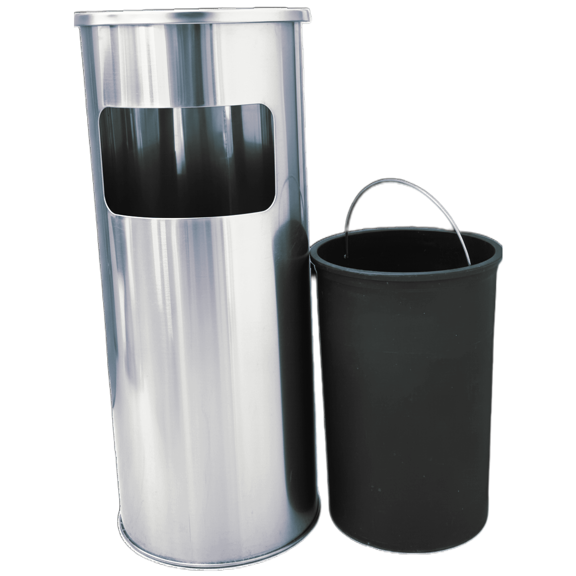 팩토리얼 60CM 원형 스테인리스 업소용 스텐 재떨이 쓰레기통 69,000원