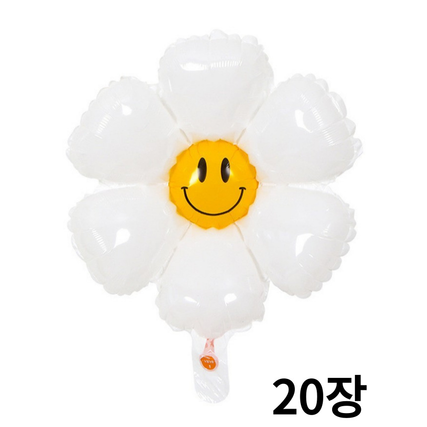 데이지스마일풍선 소형 20장, 1세트 9,400원