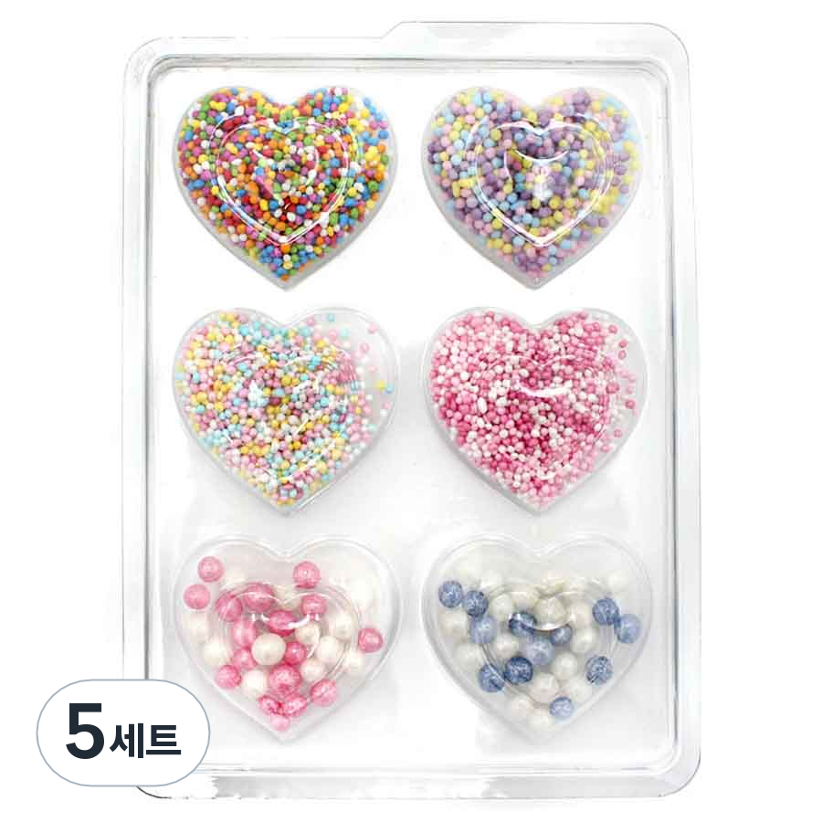 이홈베이킹 슈가스프링클 구슬 트윙클 6종 세트 10,500원