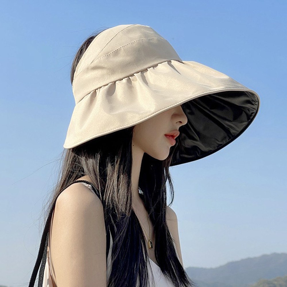 어센드원 햇빛가리개 자외선 차단 모자 챙넓은 돌돌이 썬캡 9,810원