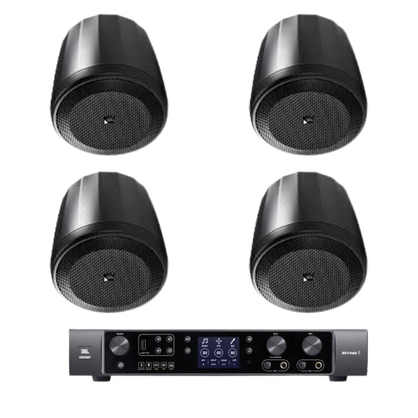 JBL Control 62P 2인치 팬던트 30평 매장용 스피커 인티앰프세트 음향패키지, 블랙 1,880,000원