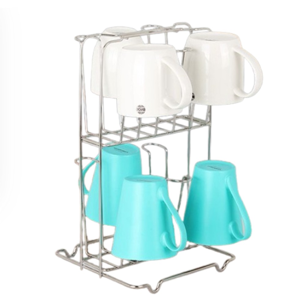 주방 스텐 컵건조대 2단 설거지 컵건조대 12구 19,640원