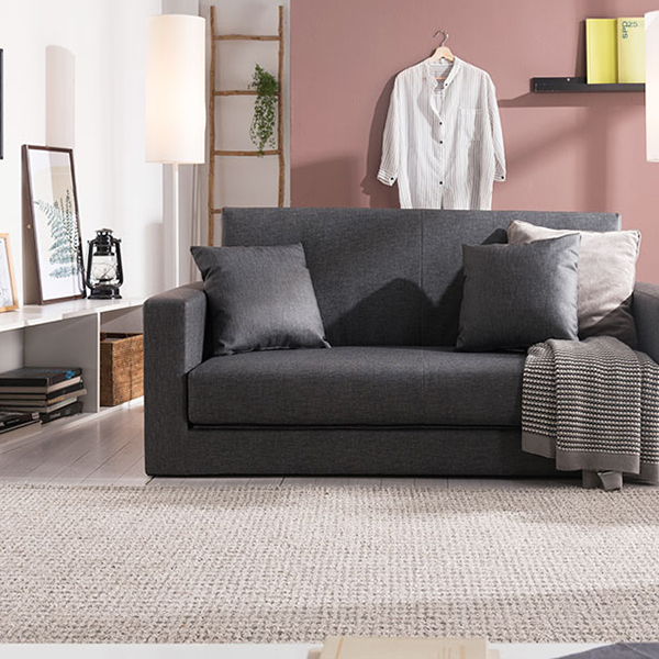 푹쉼 루앙 FPL가죽 3인 소파베드 방문설치 + 쿠션 2p 267,000원