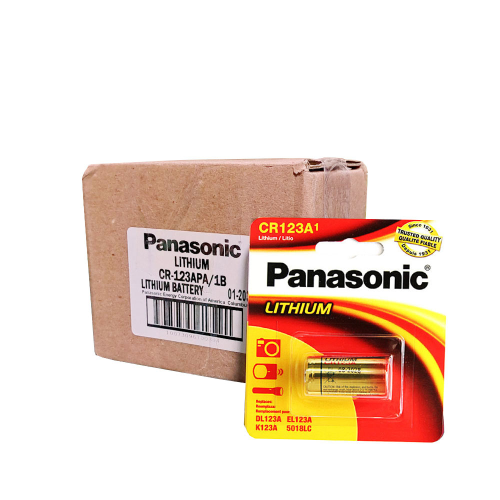 파나소닉 리듐배터리 [CR123A] 3V 1550mAh 1개입 12개 (1박스) 건전지 50,700원