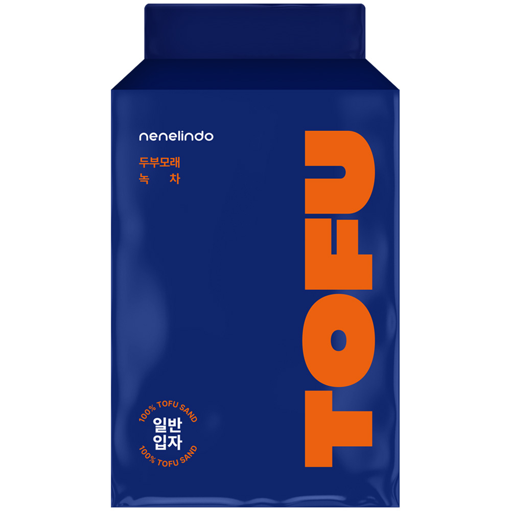 네네린도 응고형 일반입자 고양이모래 녹차향 29,900원