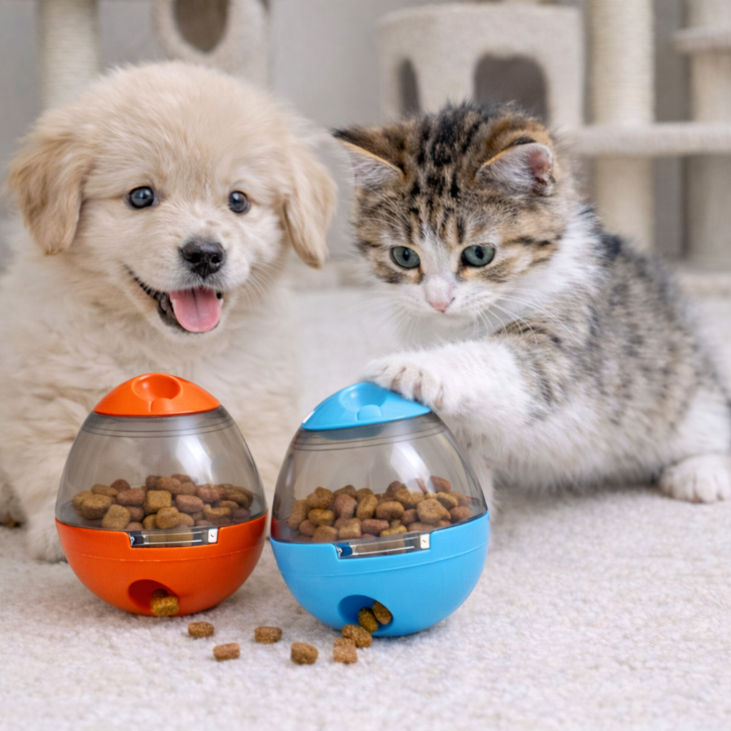 창림컴퍼니 반려동물 노즈워크 IQ 플라스틱 간식볼 강아지 고양이 장난감, 1개, 블루 9,800원