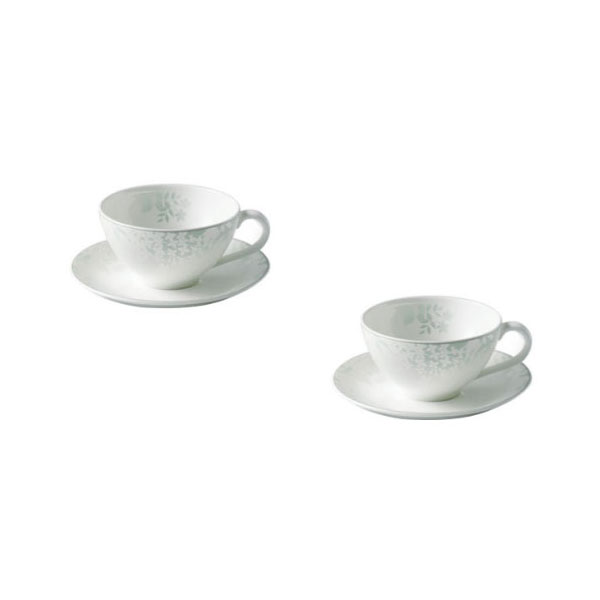 한국도자기 본차이나 마이웨딩 그린 커피잔 4P 부부찻잔세트 46,500원