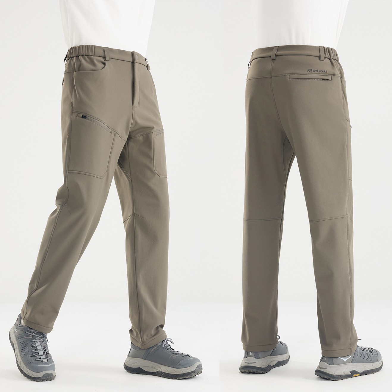 에버유어스 남성 겨울 기모 등산 바지 방한 작업복 팬츠 빅사이즈 19,000원