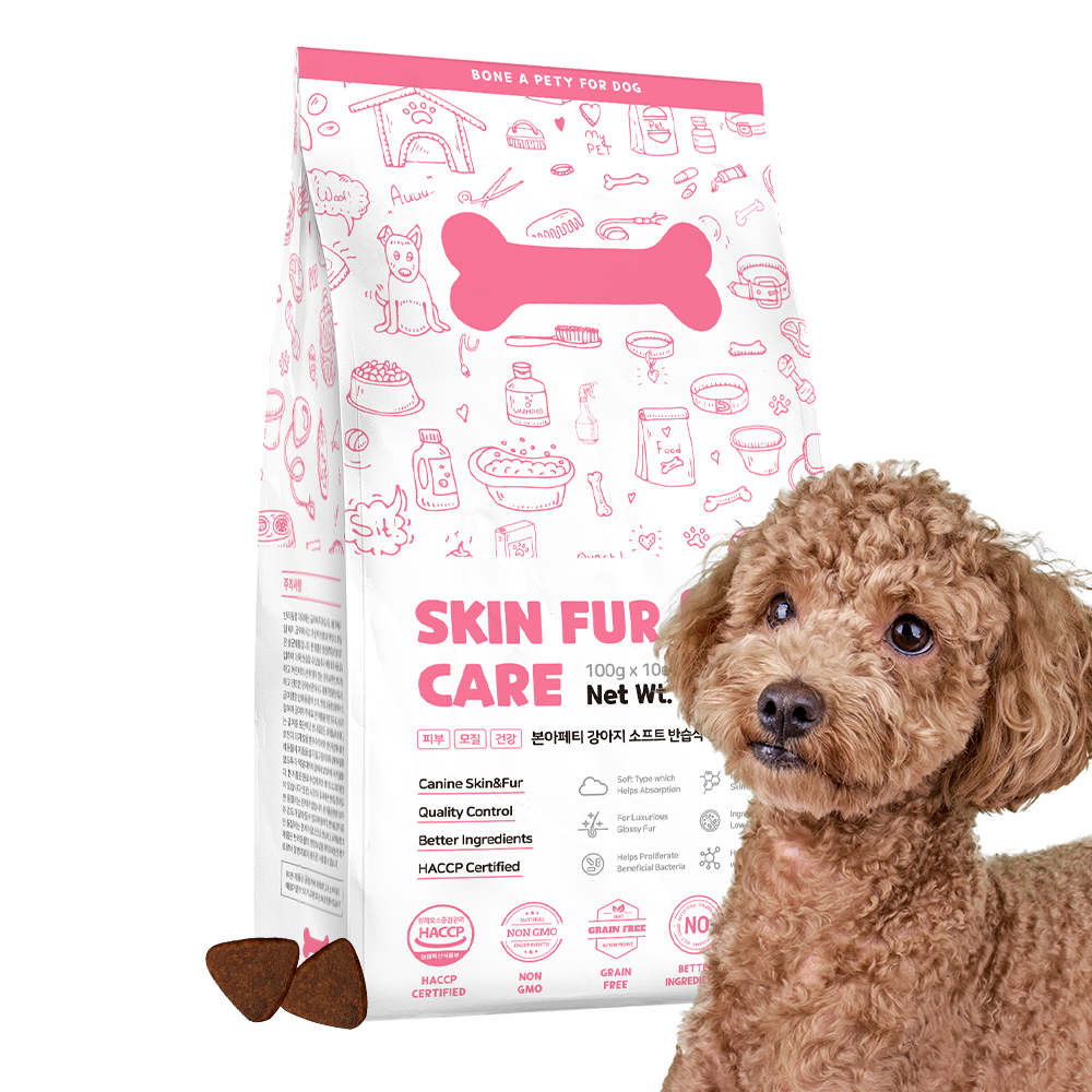 본아페티 강아지 기능성 사료, 1개, 1kg, 피부/피모+알러지 22,800원