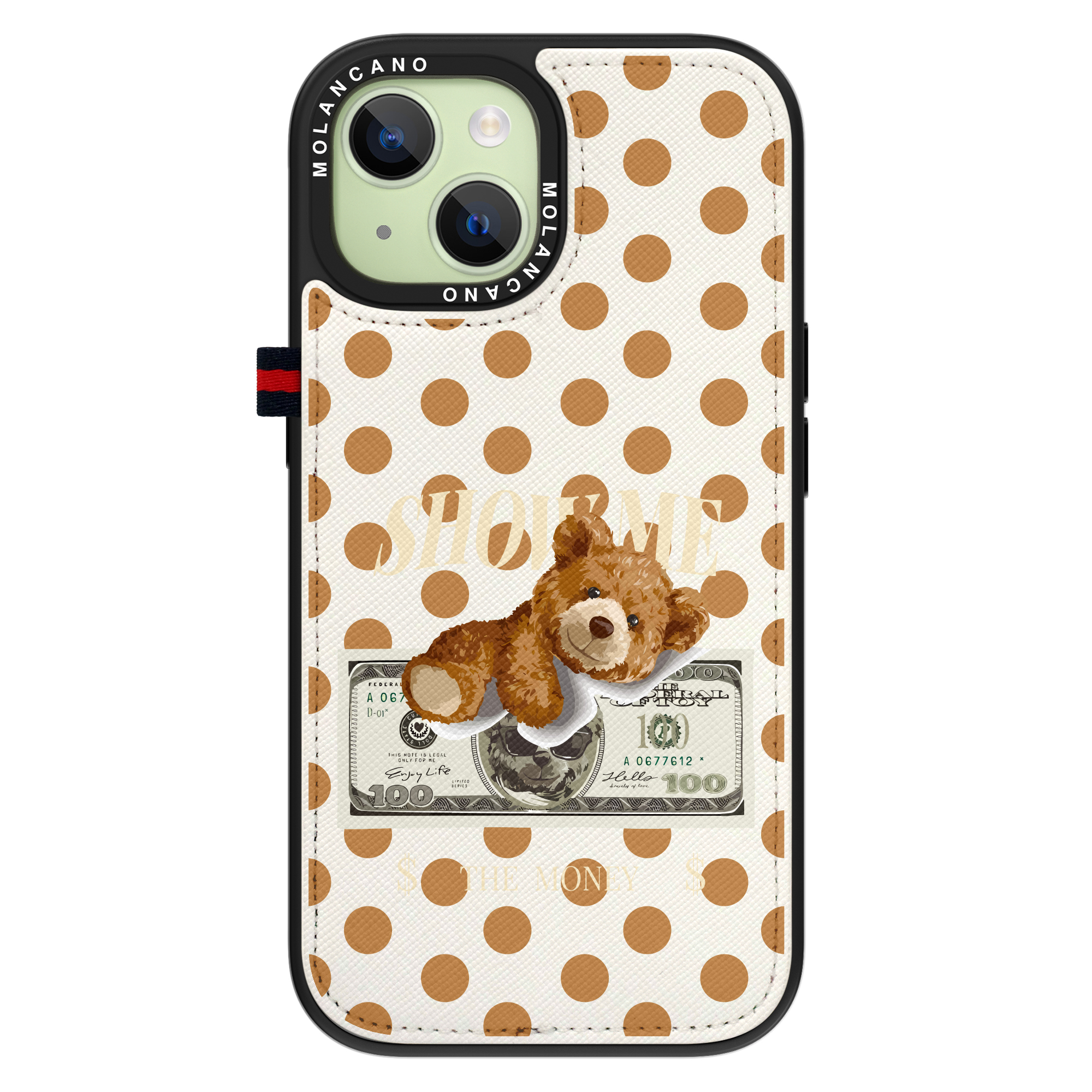 모란카노 시크릿 카드포켓 가죽 디자인 테디 휴대폰 케이스 12,100원