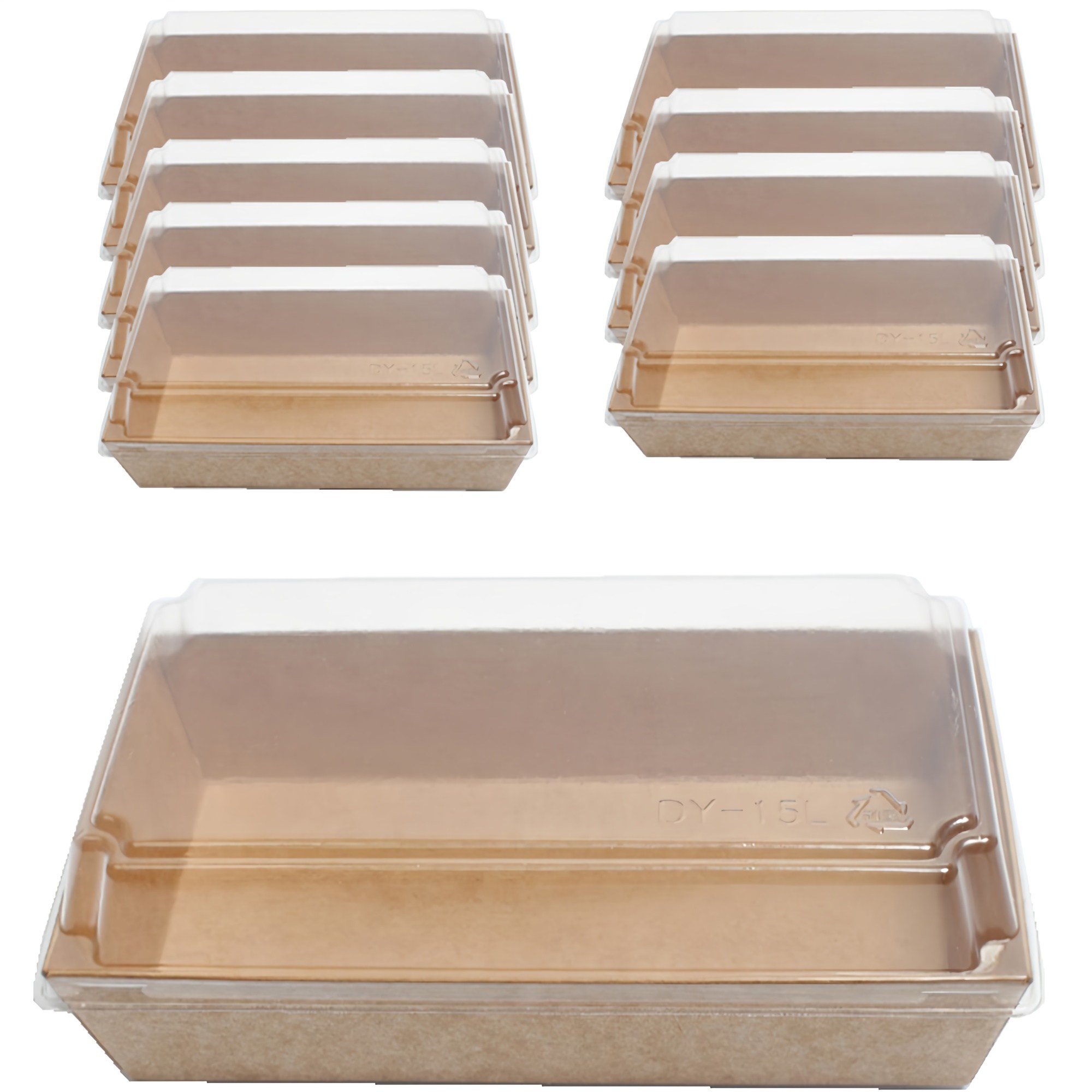 피크닉하우스 크라프트 케이스 일회용도시락 본체 + 뚜껑 중 6,890원