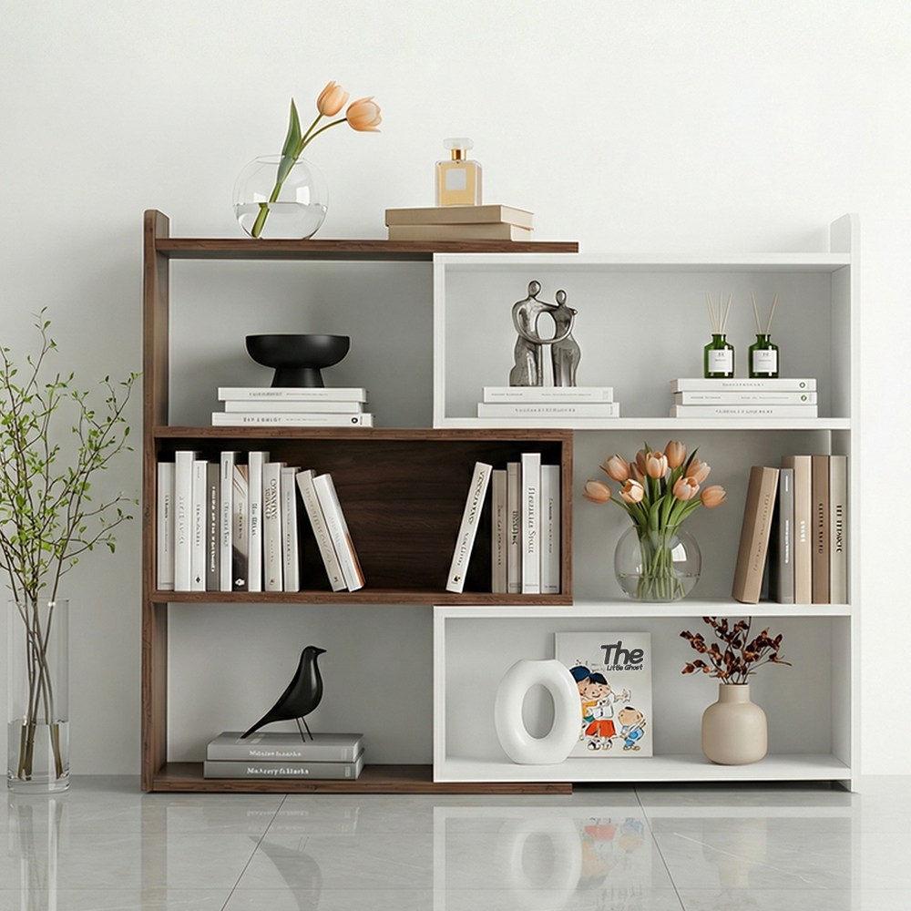 Bloom 원목책장 접이식 확장형 간편수납 53,900원