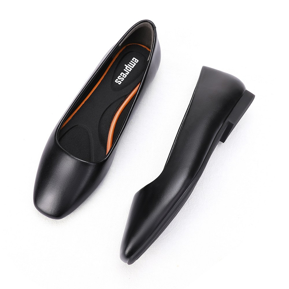 엠프리스 발편한 여성구두 승무원 면접 호탤리어 구두 기본 검정 EP-09 유니화 47,100원