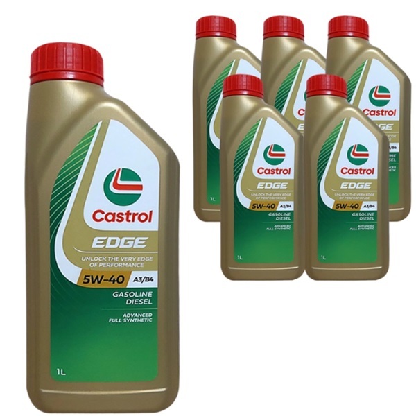 캐스트롤 엣지 티타늄 합성엔진오일 5W-40 1L 6개, 6개, 5W-40, 1L 67,800원