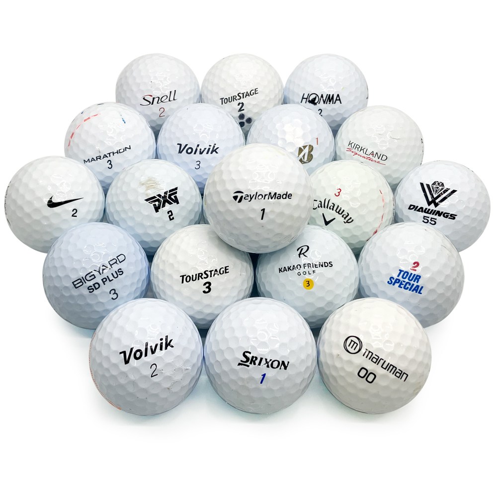 유명브랜드 혼합 2피스 3피스 화이트 혼합 A-급 로스트볼 29,900원