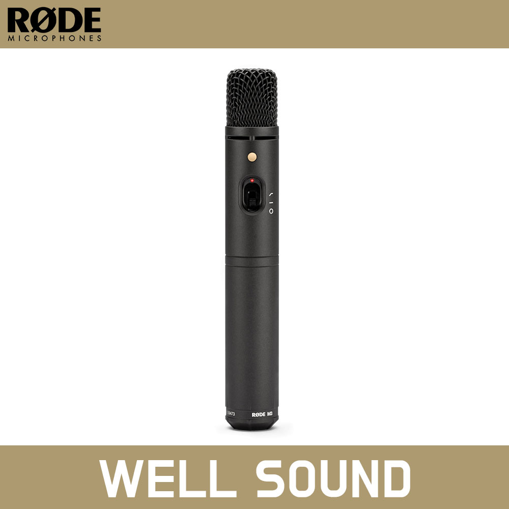 로데 펜슬형 마이크 RODE M3 악기용 녹음용 마이크 [사운드캣/정품] 166,000원