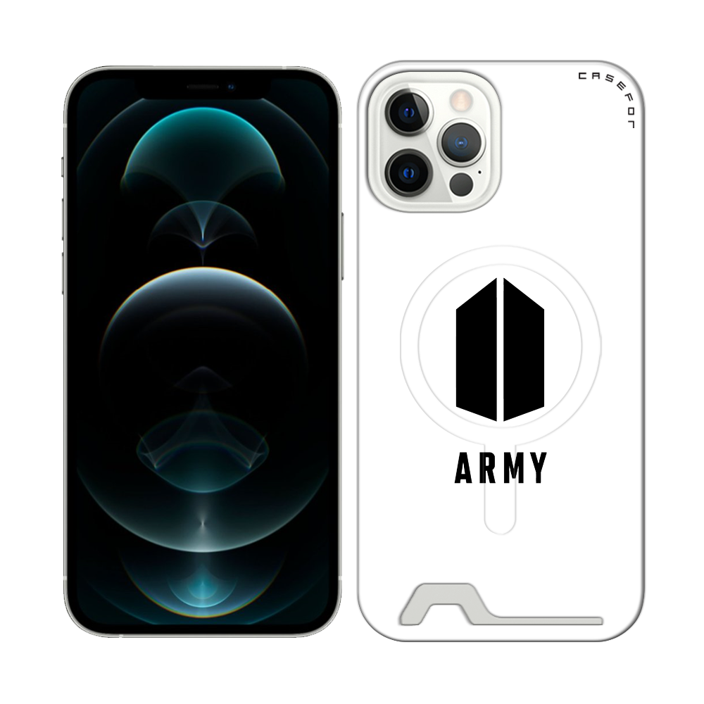 케이스포 BTS 아미 디자인 3D풀커버 맥세이프 슬림 카드 휴대폰 케이스 27,000원