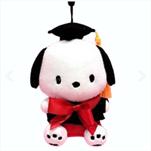 BSC 산리오 학사모 인형 13cm 키링 고양이 강아지 키홀더 6,200원