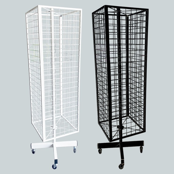 휀스망 회전 사각진열대 휀스 메쉬 네트 사각 회전망 악세서리 인테리어 걸이, 블랙, 1개 101,000원