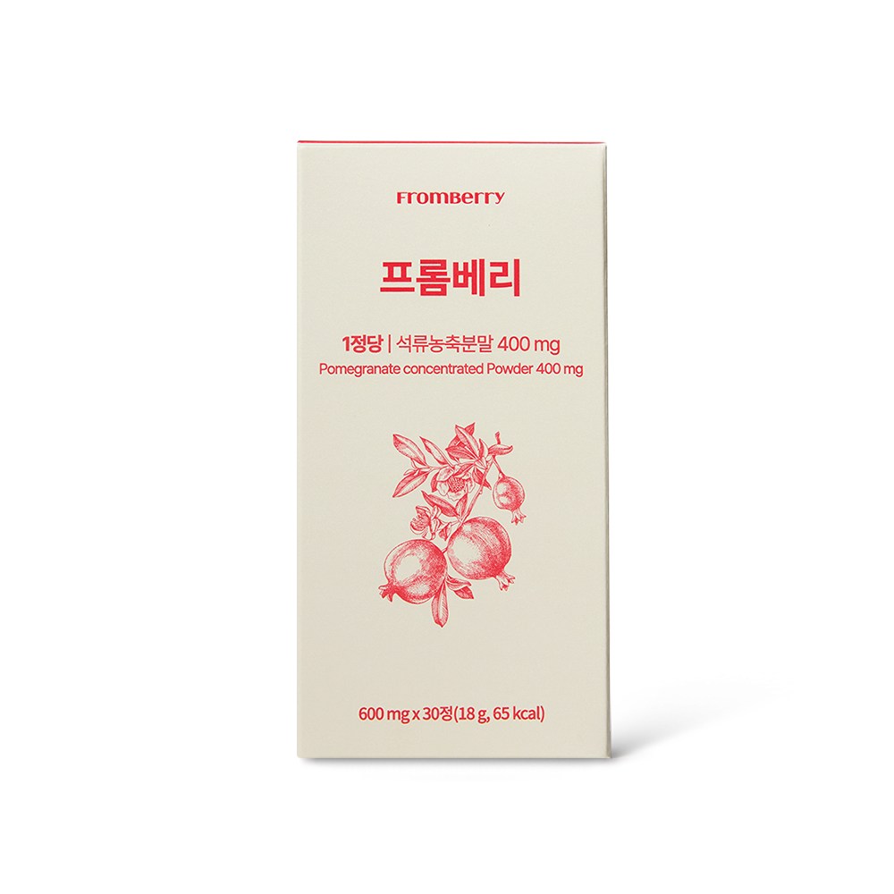 프롬베리 석류 여성호로몬 영양제, 1개, 30정 36,000원