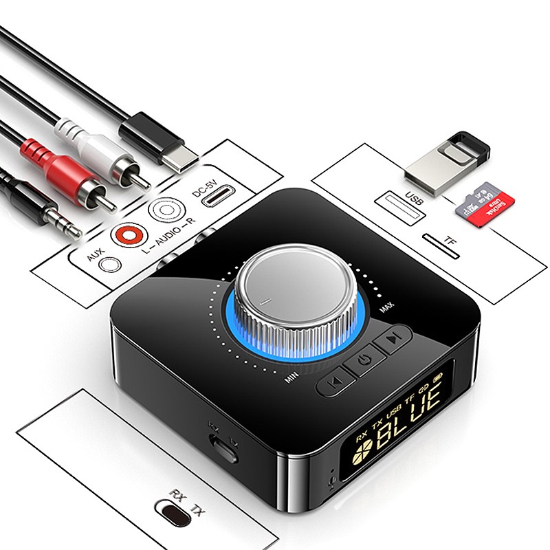 프리라이프 - 블루투스 5.0 송수신기 AUX 오디오 수신기 리시버 18,350원