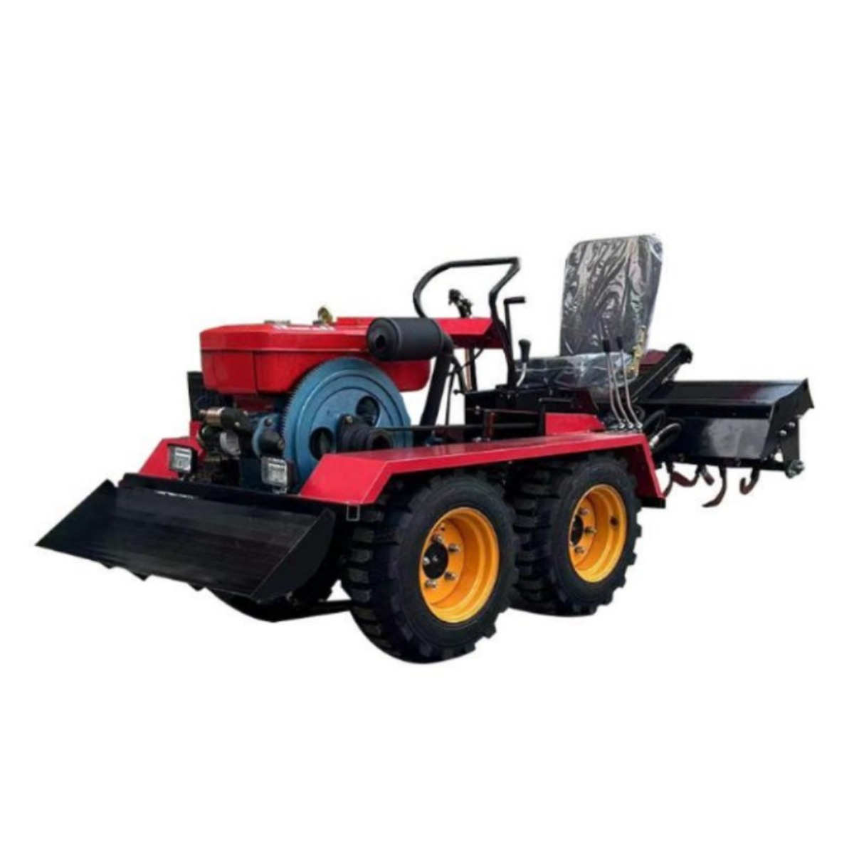 소형트랙터 농사트럭 구루마 회전 경운기 4륜 농기계 1차결제 1,432,770원