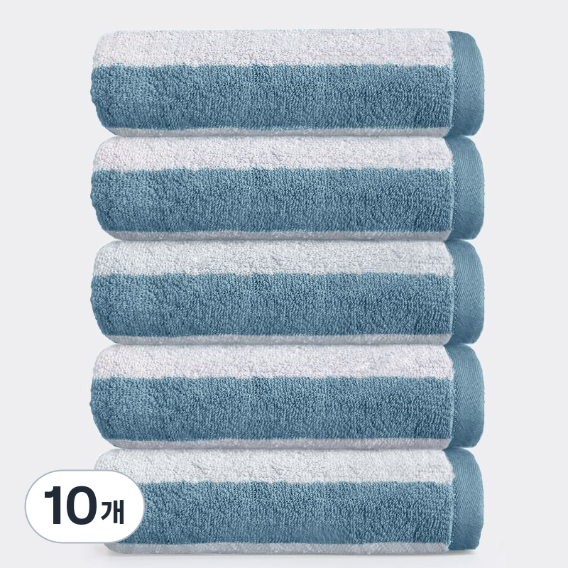 록신 데일리 스트라이프 세면타월 160g 40수  40*90 호텔 수건 세트 시크라인 스트라이프 파스텔 29,760원