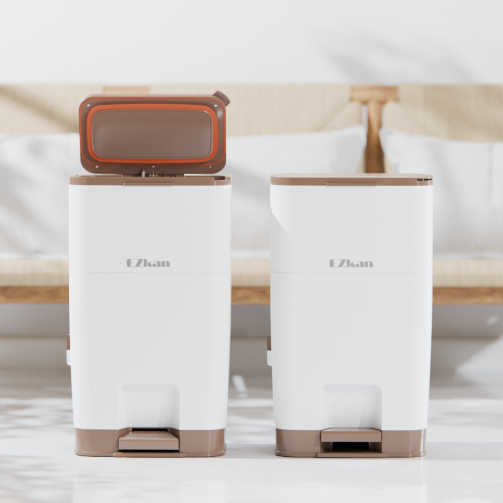 이지캔 더블 스멜락 듀얼댐퍼 27리터 기저귀 쓰레기통 휴지통 59,800원