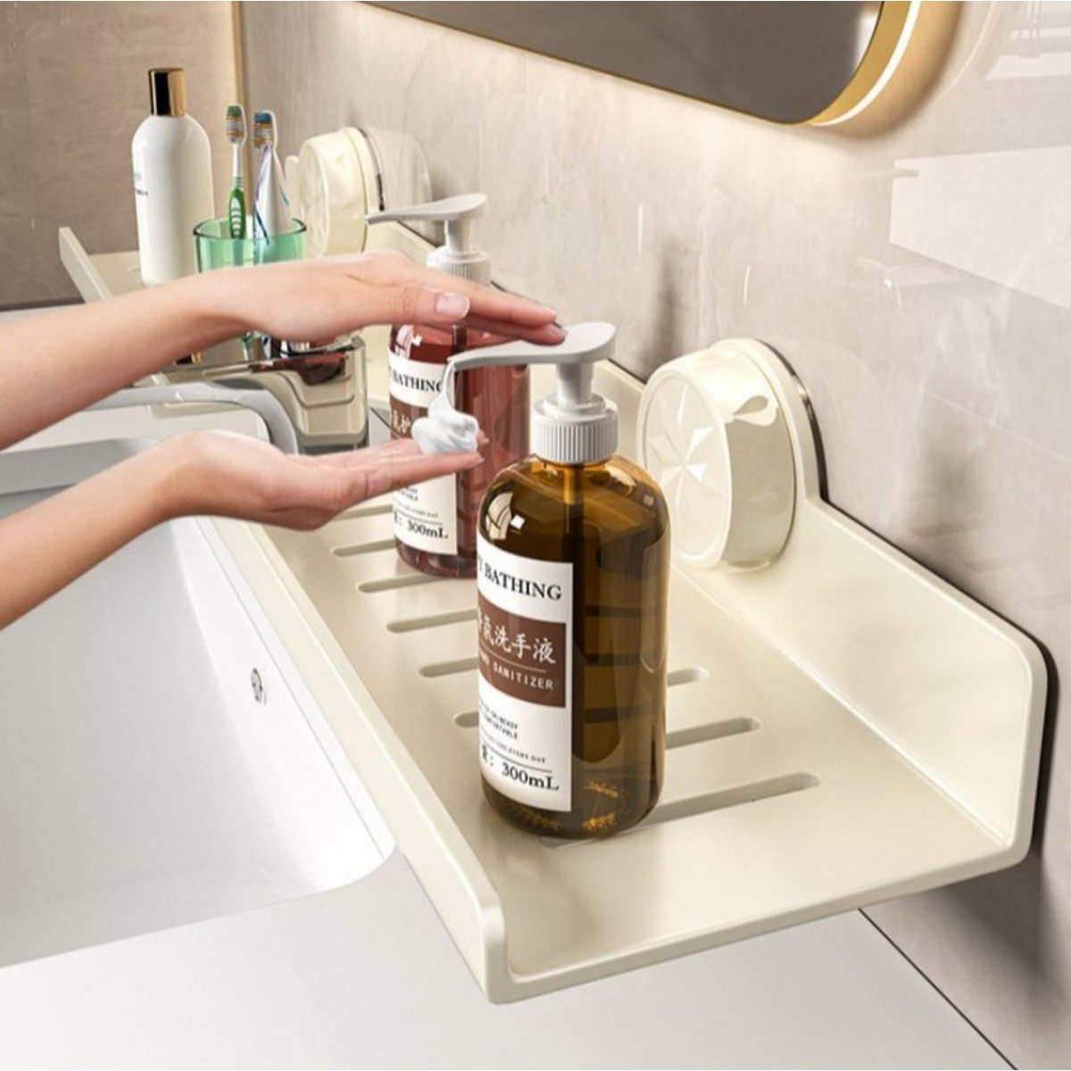 무타공 선반 흡착식 화장실 세면대 욕실 주방 20,510원