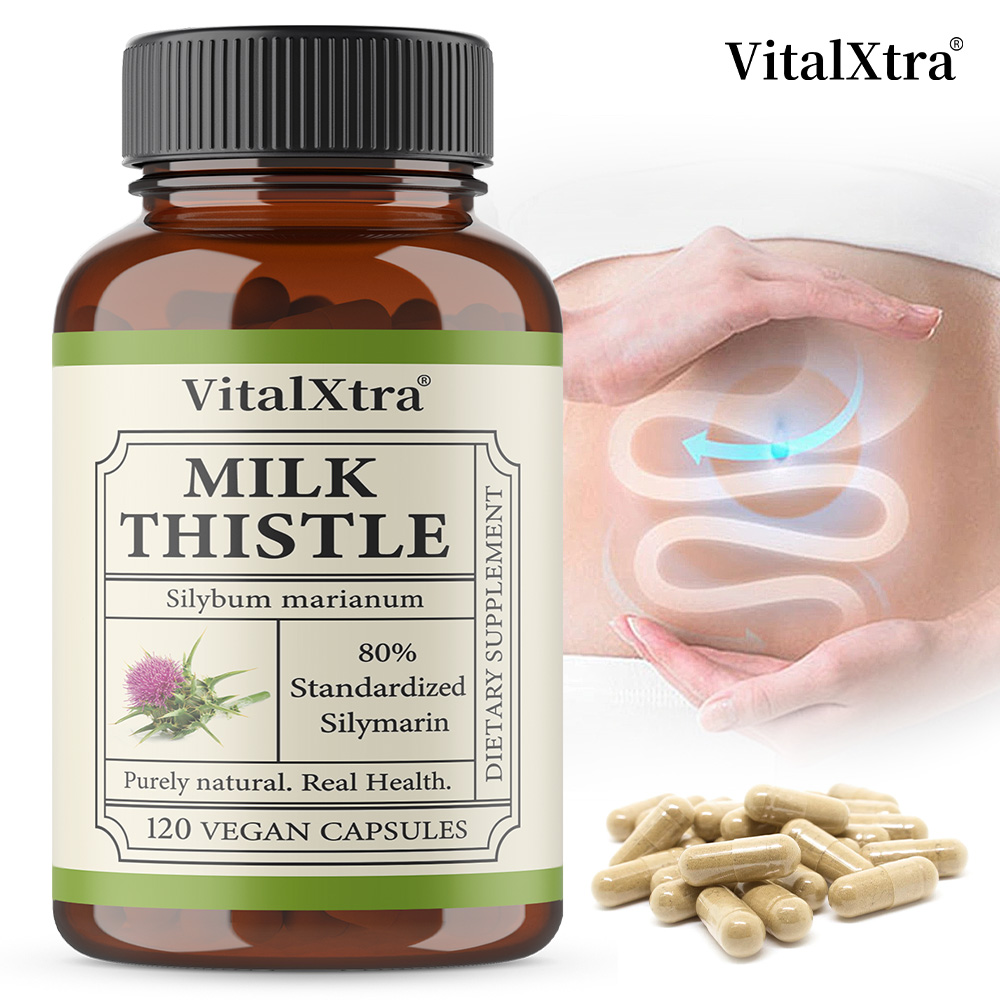 밀크시슬캡슐-초강력 80% 밀크시슬린- 유기농 허브보충제-간건강, 비건성, Non-GMO, 현재가 29,070원