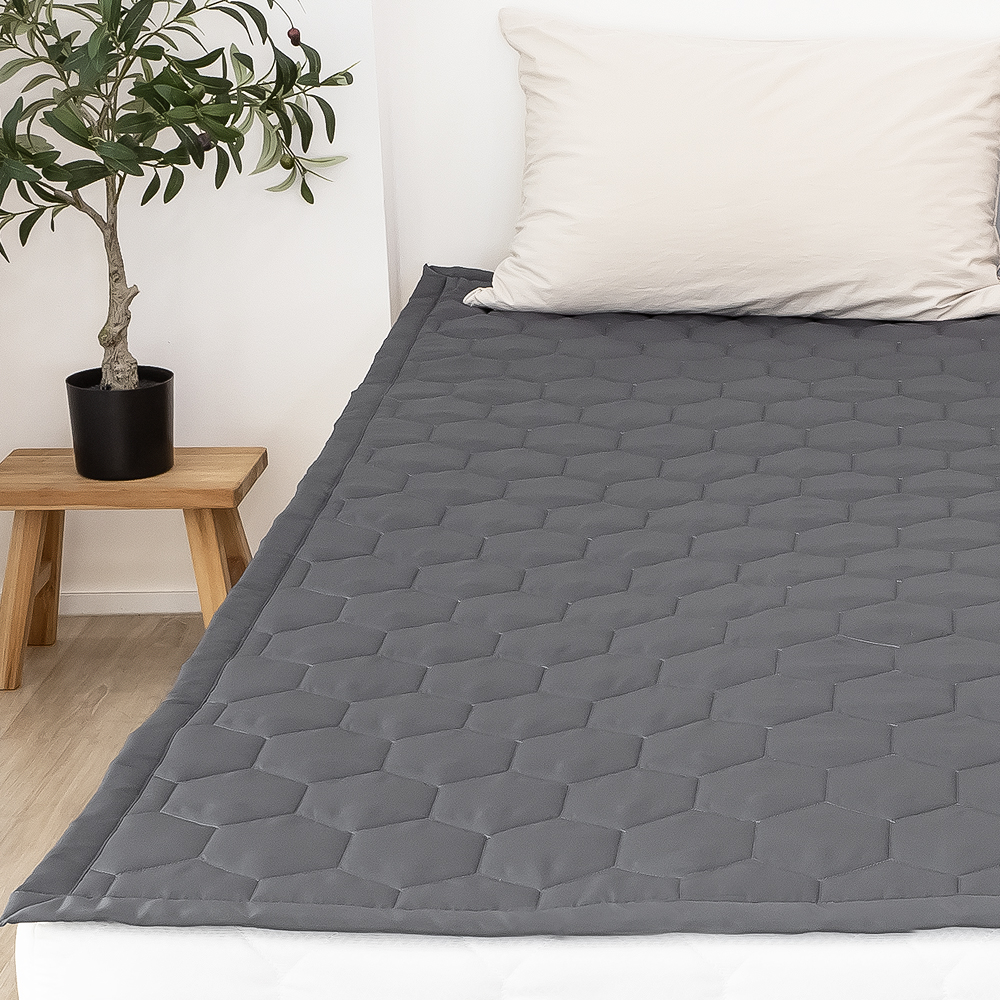 온돌왕 커버분리형 그래핀 탄소 전기요, 시크그레이, 미니싱글(70 x 190 cm) 132,000원