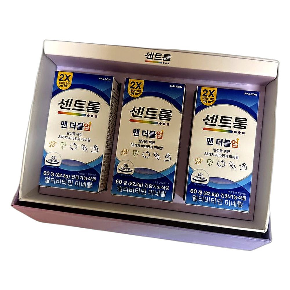 포맨 필수 영양소 함유 멀티비타민 면역력 강화 피로회복 건강 관리 영양제, 60정, 3개, 3개, 60정 131,100원